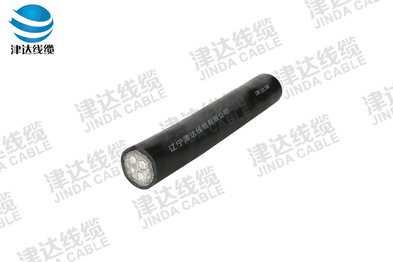 YJLV22 铝芯钢带铠装交联聚乙烯绝缘聚氯乙烯护套电力电缆